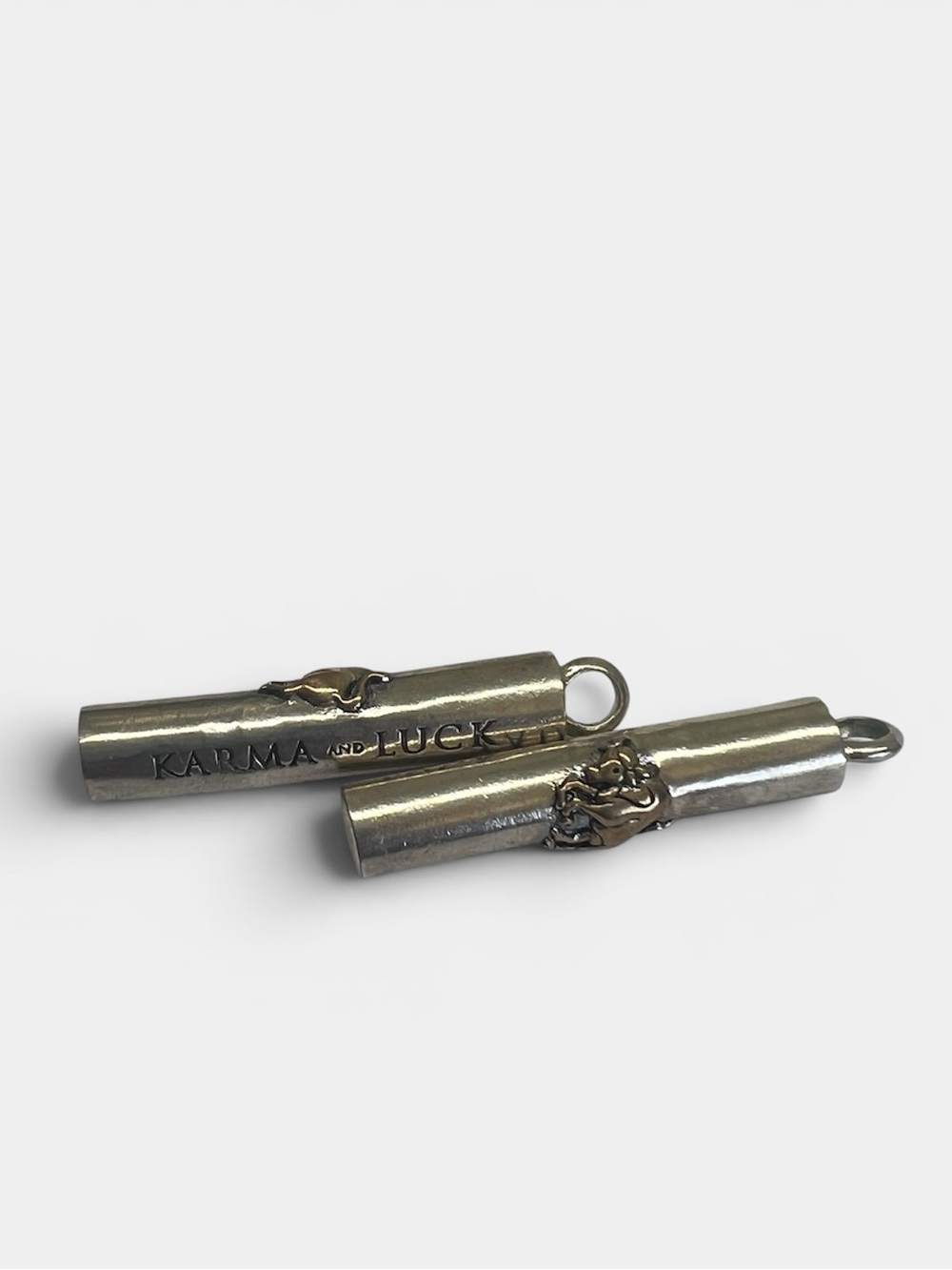 Karma and Luck Taurus Astrology pendants Lot of 2